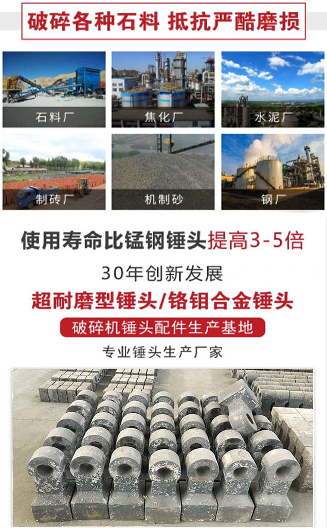耐磨錘頭 耐磨錘頭